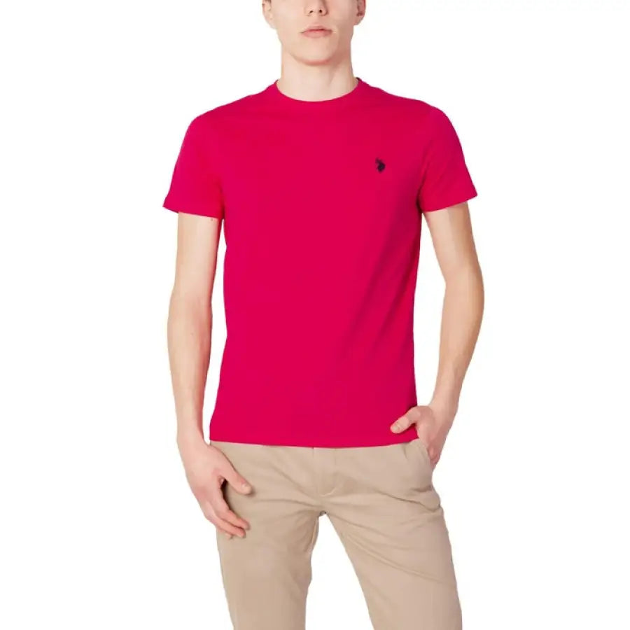 U.s. Polo Assn. - Men T-Shirt - fuchsia / 3XL - Clothing