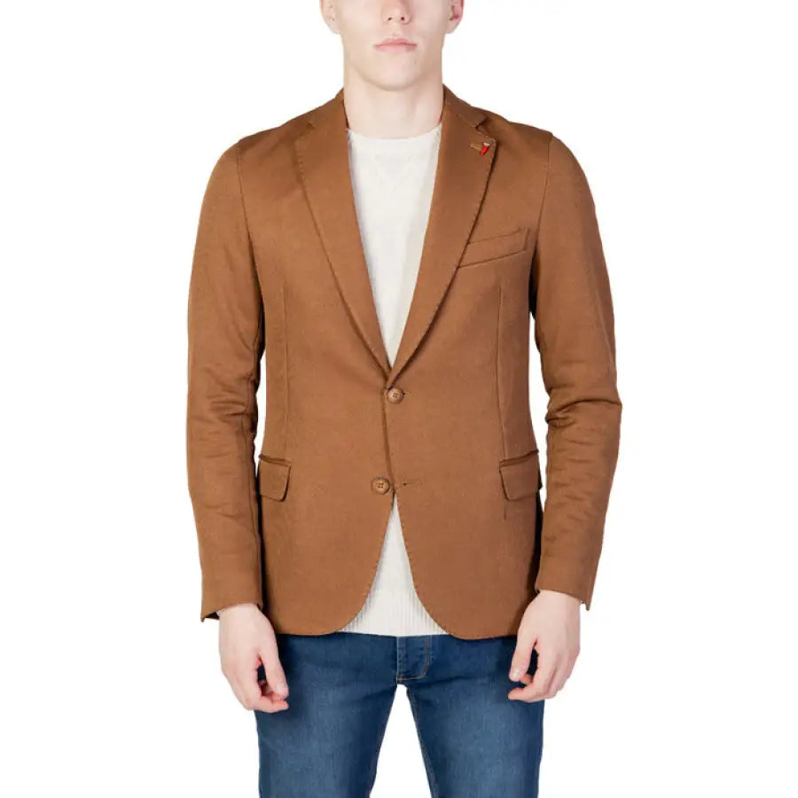 
                      
                        Mulish - Men Blazer - brown / 46 - Clothing
                      
                    