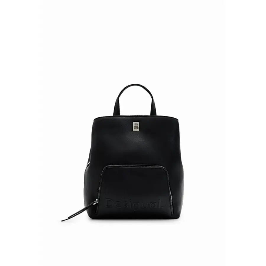 
                      
                        Desigual women bag: chic mini black backpack by Desigual Desigual
                      
                    
